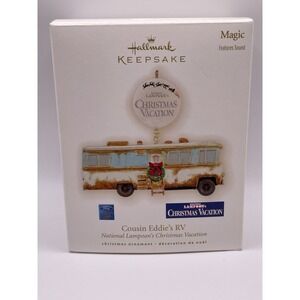 Hallmark Christmas Vacation Cousin Eddies RV Ornament Works 2009 Magic